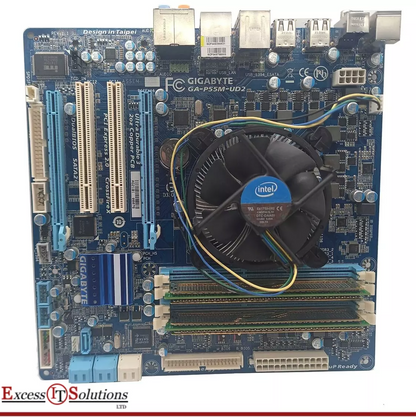 Motherboard Combo GA-P55 Intel Core i7 860 2.8GHz 4GB DDR3 NVIDIA GT210 1GB VRAM