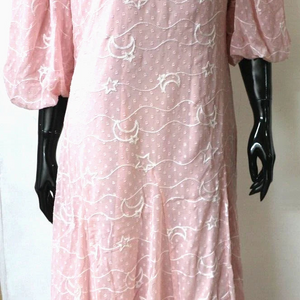 Labelrail x Collyer Twins high neck midaxi dress Pink UK 14