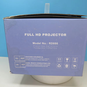 XUANPAD 2024 UPGRADED 5G WIFI BLUETOOTH PROJECTOR-RD886