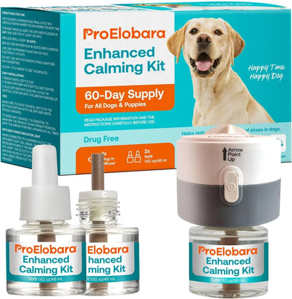 ProElobara Enhanced calming kit 60-day supply for all dogs and puppies