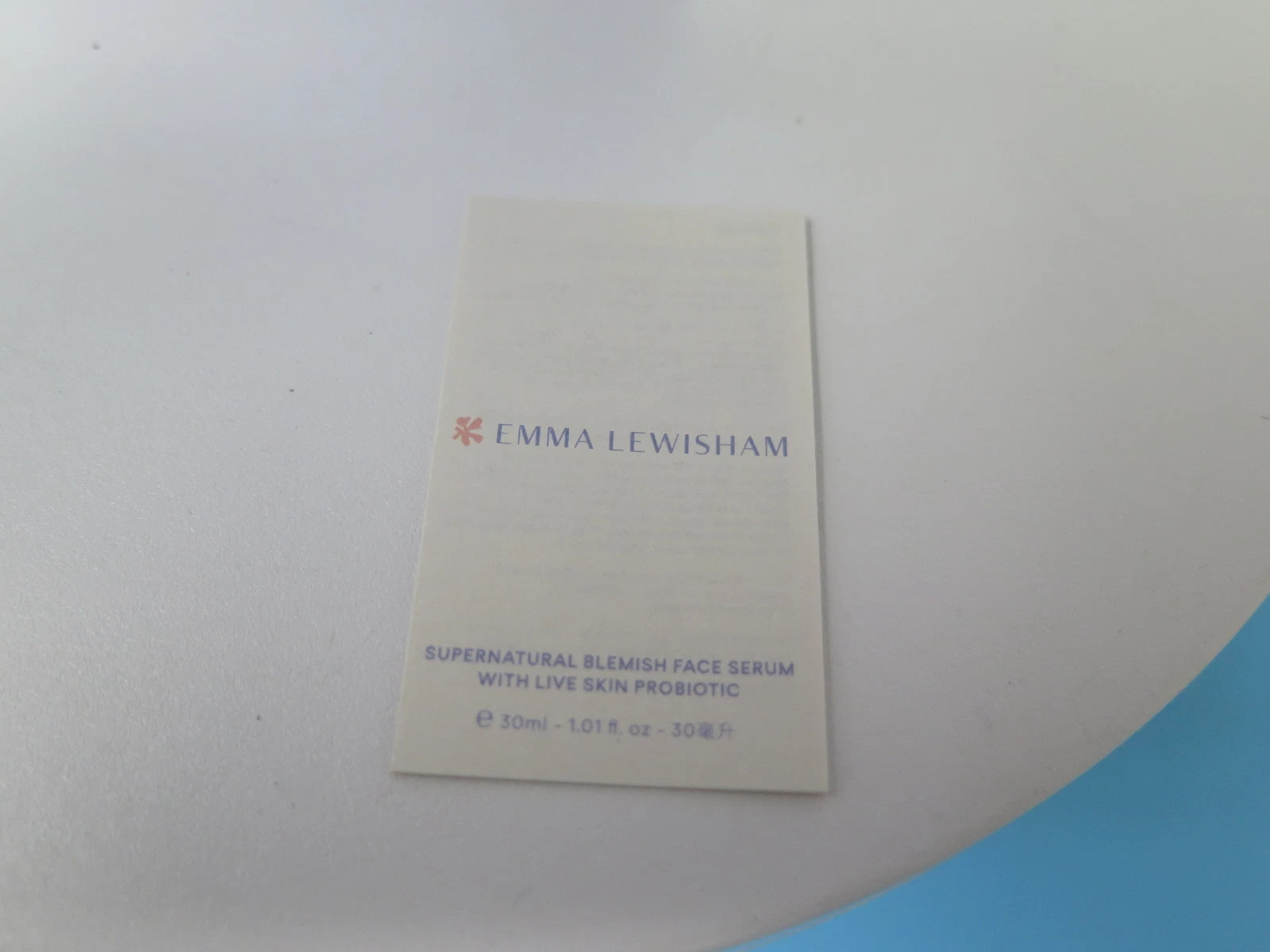 EMMA LEWISHAM-SUPERNATURAL BLEMISH FACE SERUM WITH LIVE SKIN PROBIOTIC-2 x 15ML