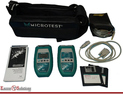 Fluke Microtest SimpliFiber MM Fiber Optic Loss Test Kit