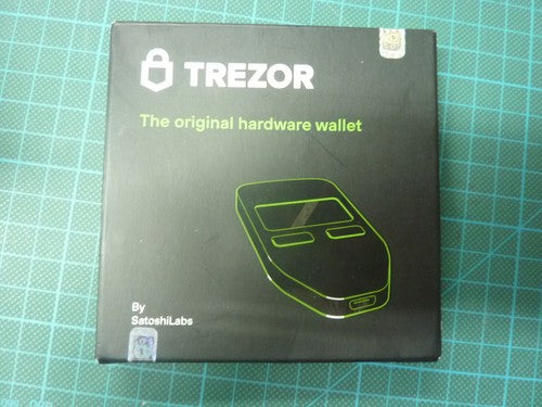 TREZOR-THE ORIGINAL HARDWARE WALLET-BLACK