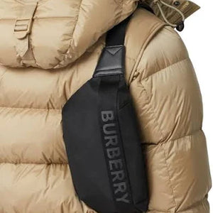 Burberry Sonny nylon bum bag -BLACK