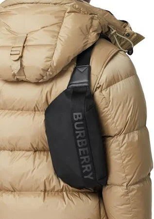 Burberry Sonny nylon bum bag -BLACK