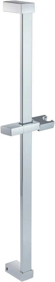 ENKI Square contemporary shower slider rail bar with hand shower holder