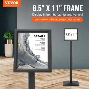 vevor pedestal sign stand
