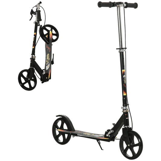 HOMCOM Kids Foldable Kick Scooter-371-046V00BK