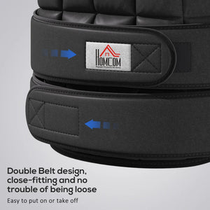 HOMCOM 10kg Weighted Vest, Adjustable Running Weight Vest