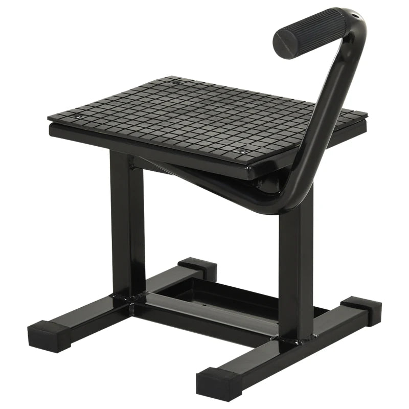 DURHAND Steel Motorbike Jack Lift, 27.5 / 39.5 H cm - Black C30-011BK